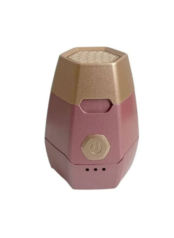 

Generic Hexagon Electric Bukhoor Mubkhara Oud Incense Burner, Pink