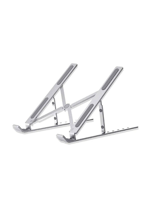 

Universal Adjustable Aluminum Laptop Stand, Silver