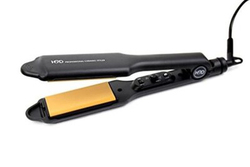 H2D Wide Professional Hair Straighteners, Black