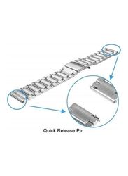 Replacement Stainless Steel Smartwatch Strap Band For Huawei Gt/Gt2/Pro/Magic Silver