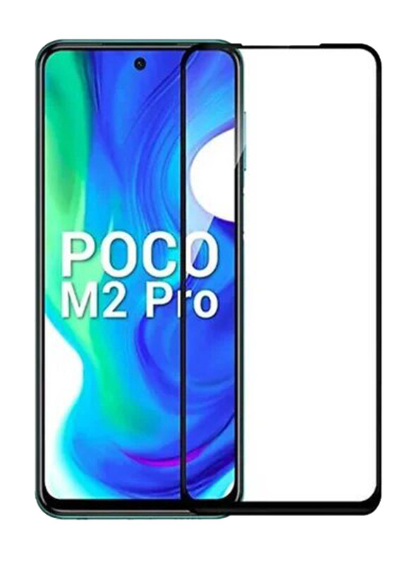 

Generic Xiaomi Poco M2 Pro Protective 5D Full Glass Screen Protector, Clear