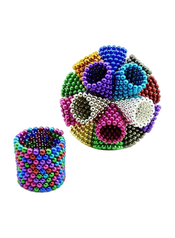 

Generic Colourful Magnetic Balls Building 3D Figures, 1500 Piece, Multicolour, Ages 3+