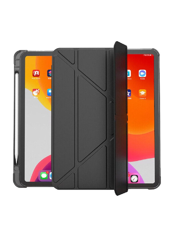 

Dux Ducis Apple iPad Air 9.7-inch Protective New 2023 PU Smart Flip Leather Tablet Case Cover, Black