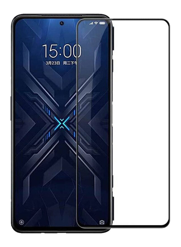 

Generic Xiaomi Poco F3 / Xiaomi Black Shark 4 / Black Shark 4 Pro Full Glue Tempered Glass Screen Protector, Clear