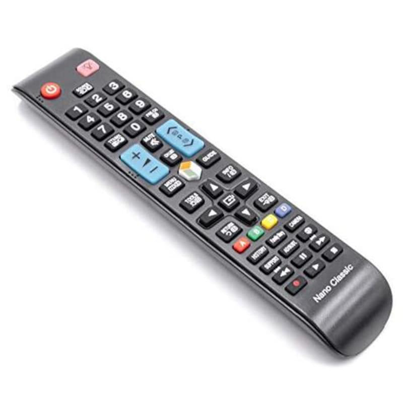 Nano Classic Replacement TV Remote Control for Samsung 3D Smart TV, AA59-00638A, Black