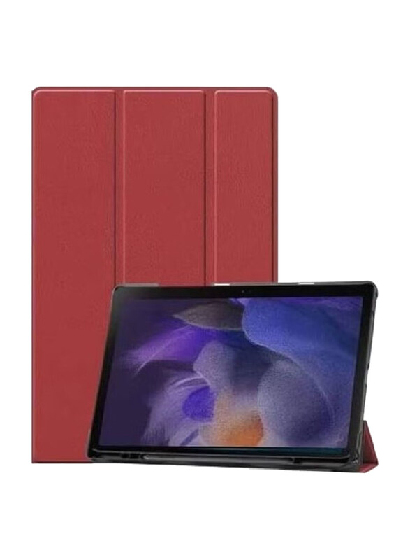 

Dux Ducis Samsung Galaxy Tab A8 10.5-inch 2022 Protective Tablet Case Cover With Pen Slot, Red