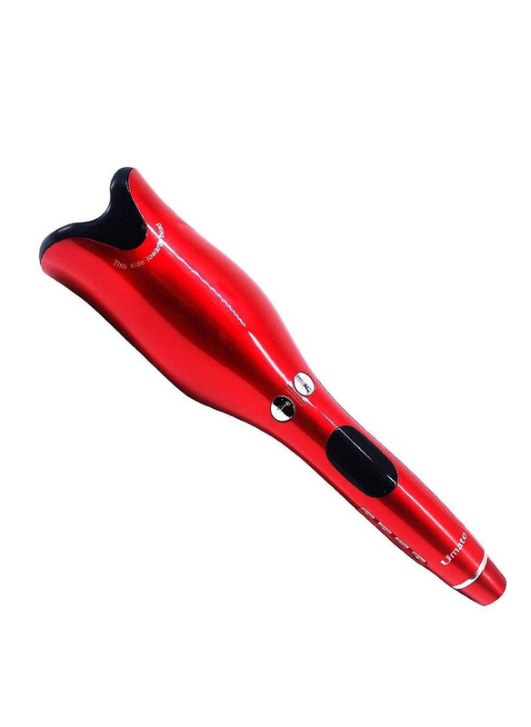 

Gennext Automatic Ceramic Rotating Hair Curler, Red