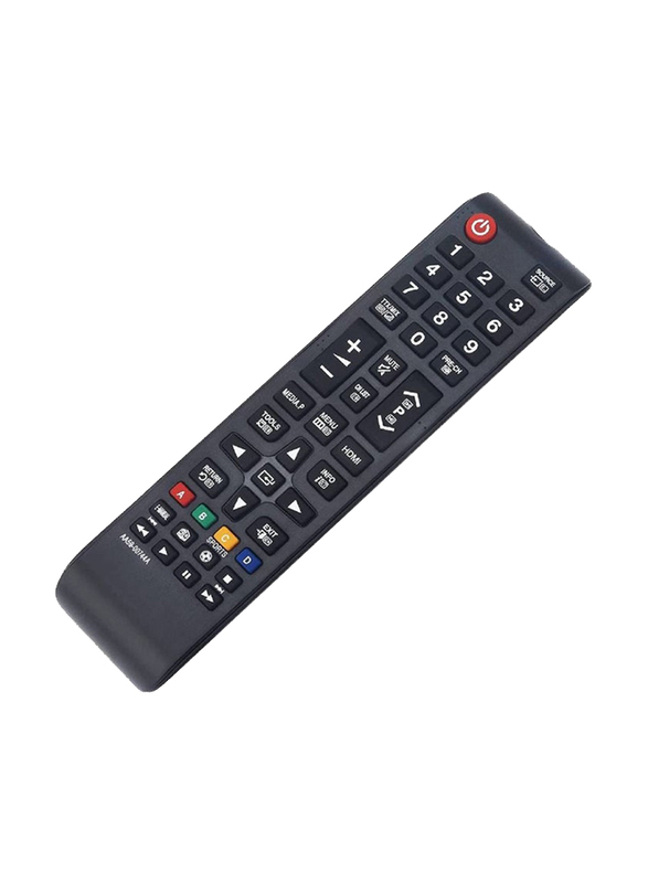 Replacement Remote Fit for Samsung LCD LED Plasma Smart TV, Black