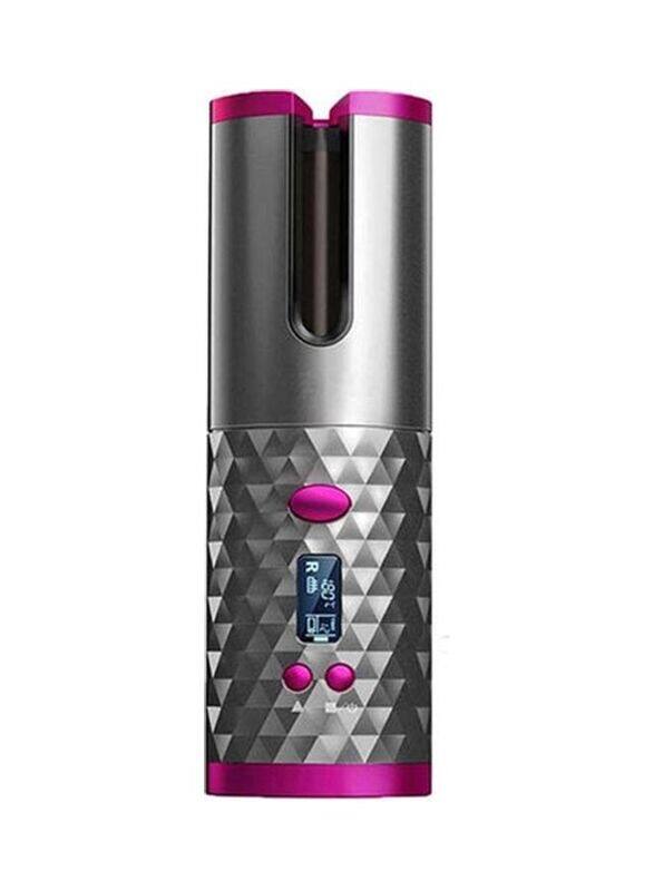 

Arabest Rechargeable Automatic Hair Curler Silver/Pink/Black