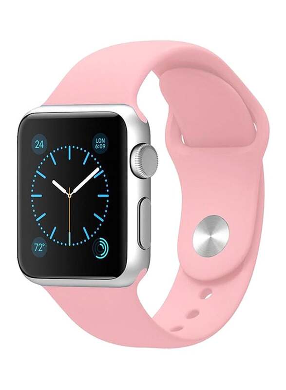 

Euro Silicone Sport Wrist Band For Apple Watch 40 mm Pink