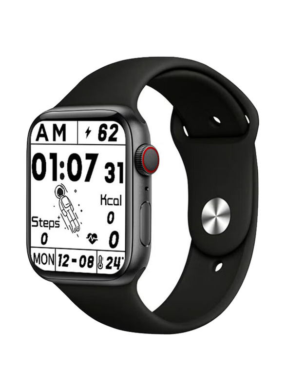 Waterproof Fitness Smartwatch, Black