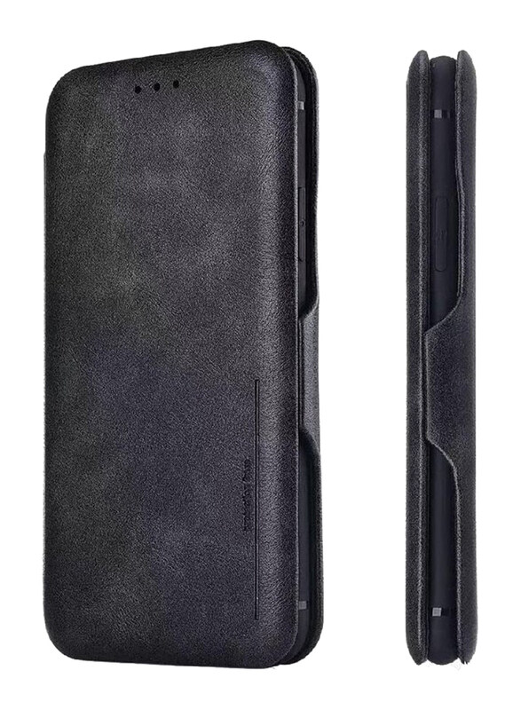 

Olliwon Xiaomi Mi 12 Pro / Mi 12S Pro Protective Smart PU Leather Card Holder With Auto Magnetic Closure Mobile Phone Flip Case Cover, Black