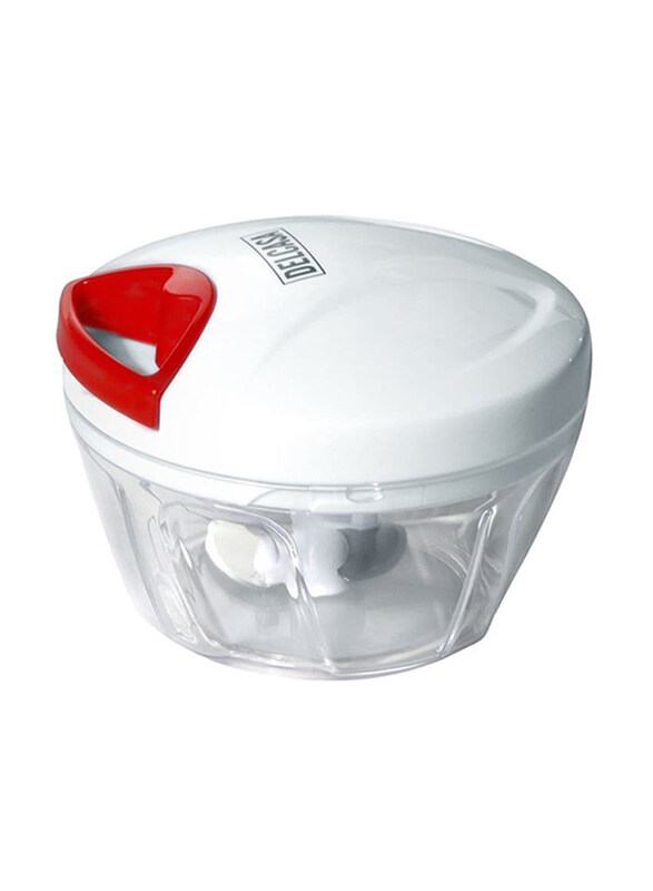 

Delcasa 500g Handy Pull Chopper, White