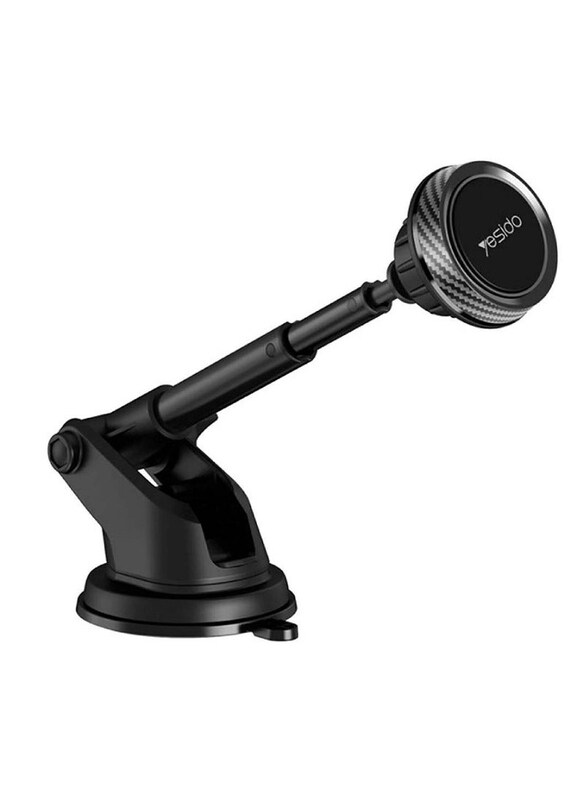 

Yesido Retractable Car Magnetic Mount Holder, Black