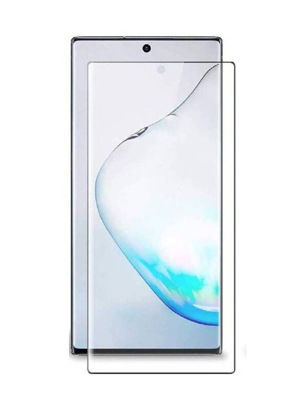 

Generic Samsung Galaxy Note 10 Full Glue Tempered Glass Screen Protector, Clear/Black