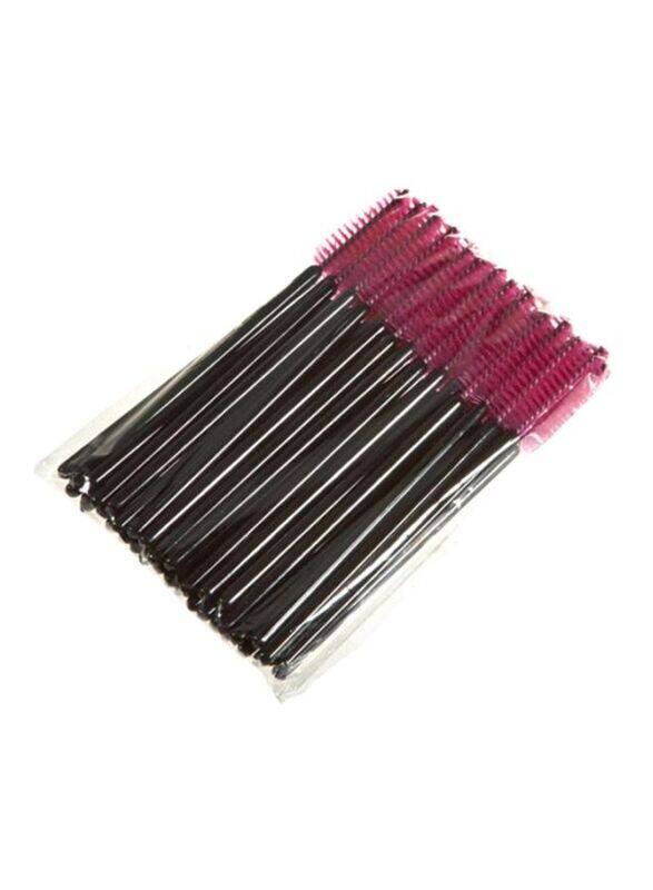 

Cytheria One-Off Eyelash Brush Set, 50 Pieces, Black/Pink