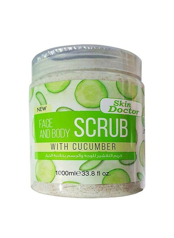 

Skin Doctor Face & Body Scrub with Cucumber, 1000ml