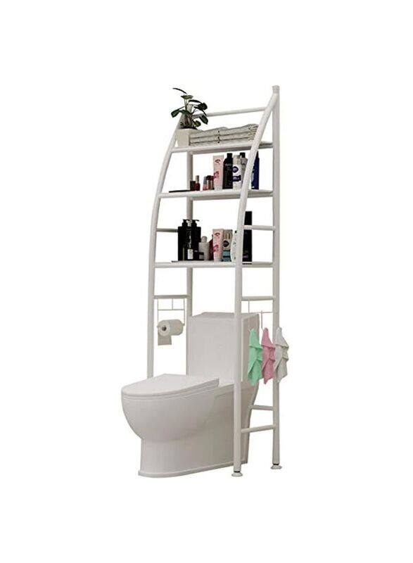 

Generic 3 Layers Metal Shelf Over Toilet Space Saving Storage Rack for Bathroom, White