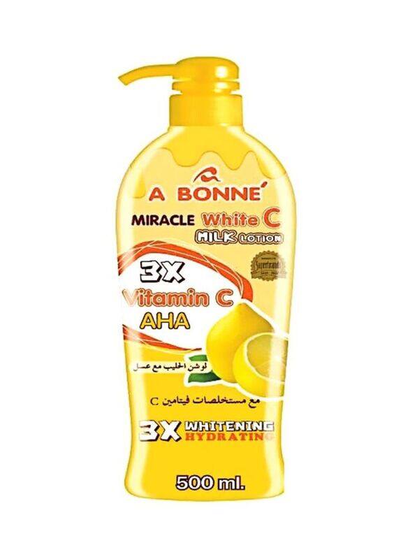 

A Bonne Miracle White C Milk Lotion White, 500ml