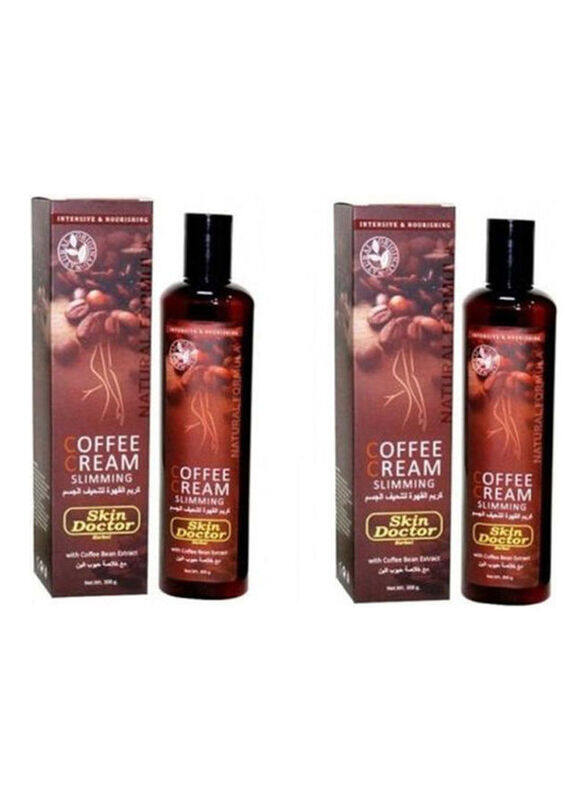 

Skin Doctor Coffee Cream Slimming with Coffee Bean Extract, 2 x 300g