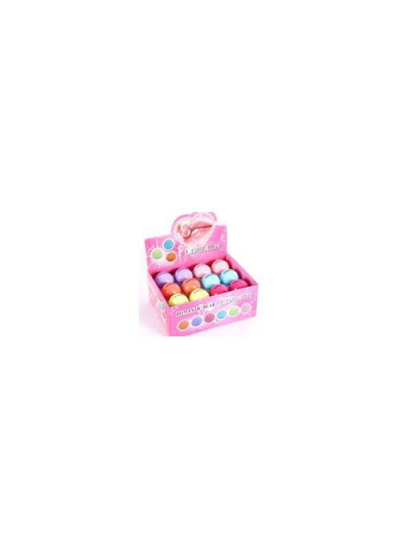 

Romantic Bear 12-Piece Romantic Bear Round Lip Balm Ball, Multicolour