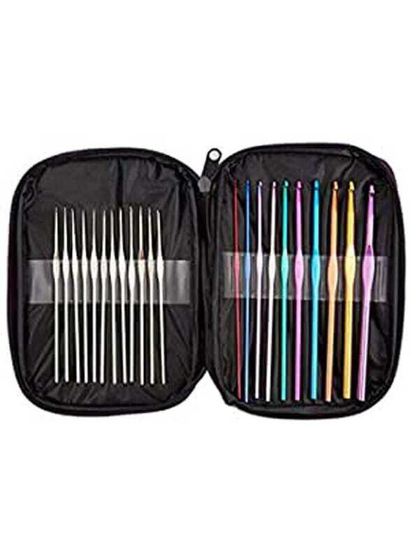 

Generic Ergonomic Knitting Knit Needles Set, 22 Pieces, Multicolour