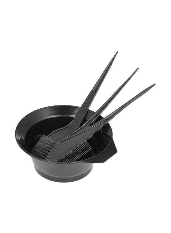 

Generic Hair Dyeing Tool Kit, 4-Pieces, Black