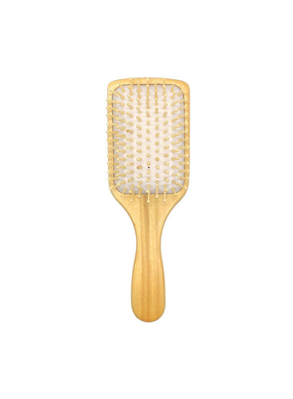 

Generic Wooden Paddle Hair Brush, White