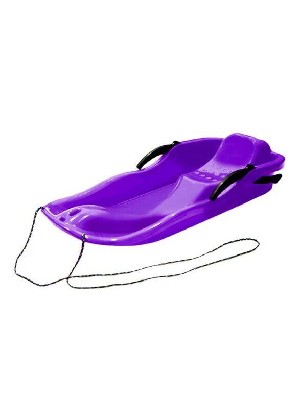 

Generic Snow Grass Plastic Sand Board With Rope, Purple