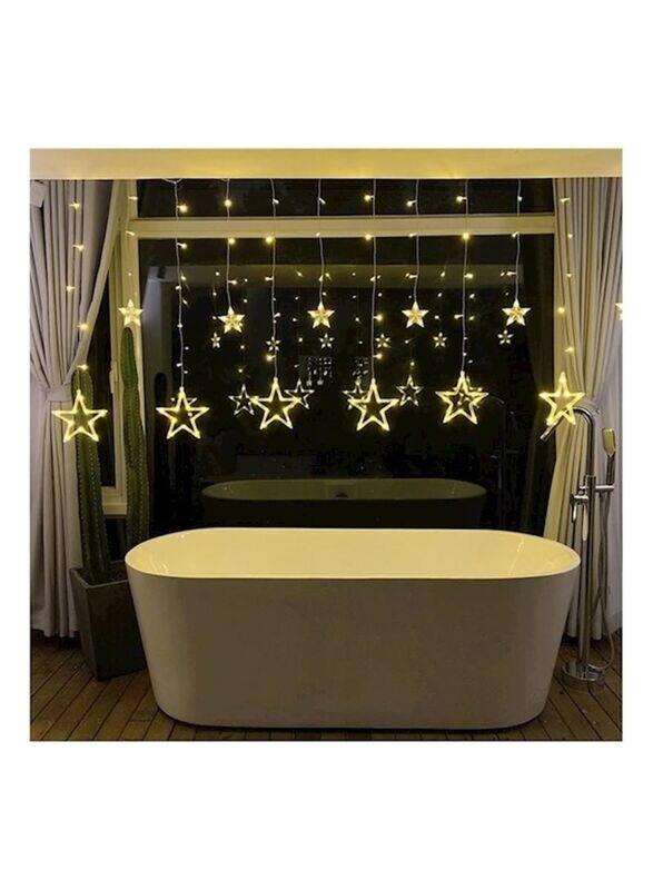 

Generic 1-Meter LED Star Shaped Decorative Hanging Lights, White