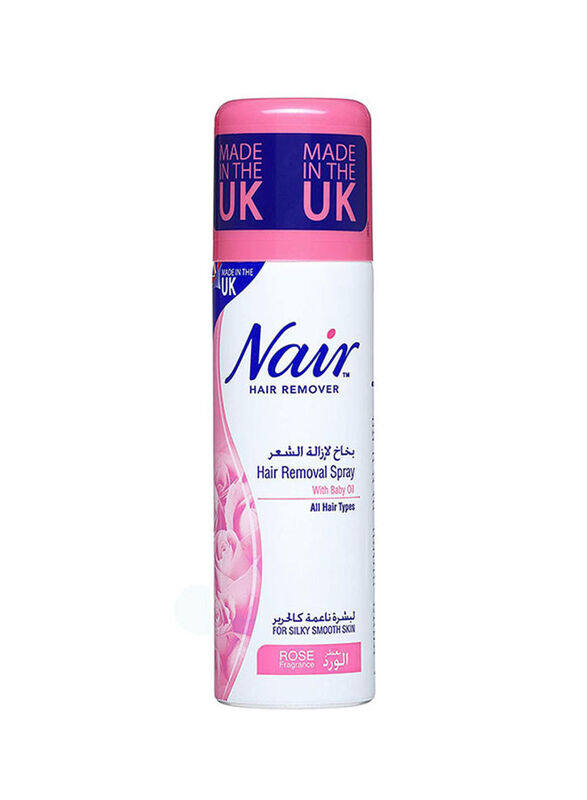 

Nair Hair Remover Spray Rose for All Hair Types, 200ml