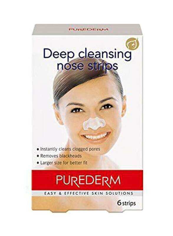 

Purederm Deep Cleansing Nose Strips White, 6 Strips