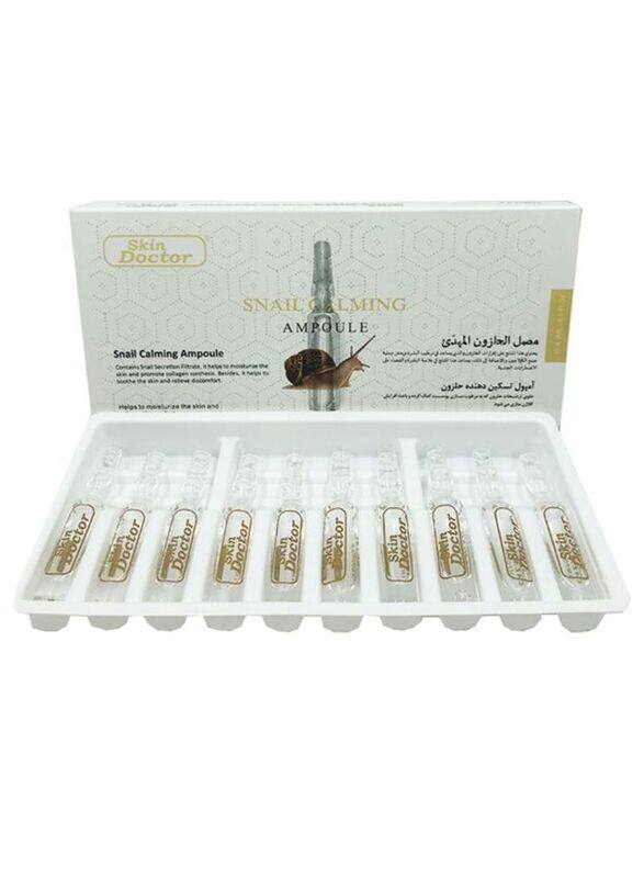 

Skin Doctor Snail Calming Ampoule Set Clear, 10 x 3ml