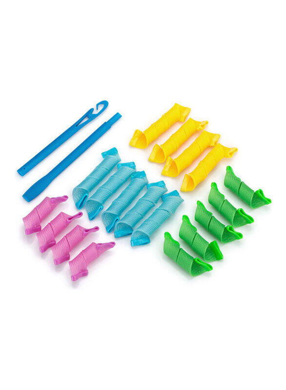 

Generic Hair Curler Roller Set, 18 Pieces, Multicolour