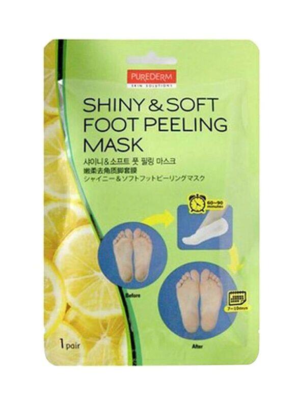 

Purederm Shiny & Soft Foot Peeling Mask, 1 Pair