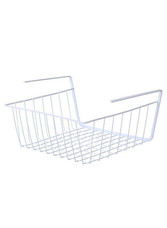 

Generic Shelf Hanging Storage Basket, White