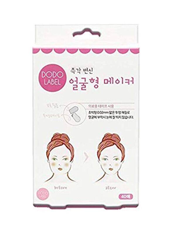 

Dodo Label 10-InchV Shaped Face Lifting Patch Set, 40 Pieces