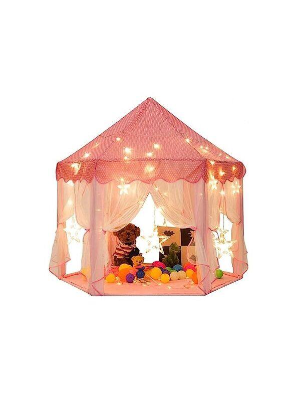 

Generic Princess Castle Kids Play Tent Children Playhouse Great Birthday Gifts Kids Toys, Ages 10+, Pink