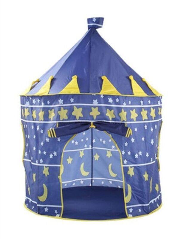 

Generic Portable Princess Castle Folding Play Tent House, Ages 3+, Blue