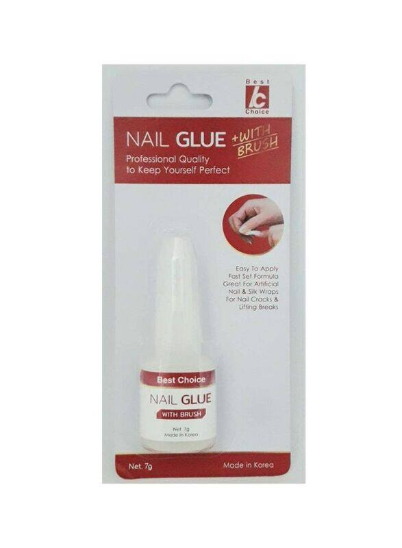 

Best Choice Nail Glue, White