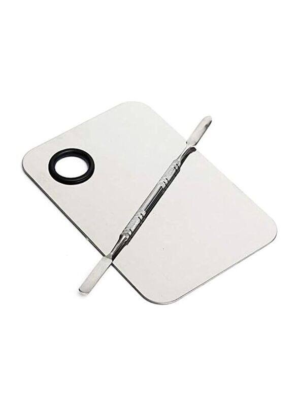 

Blooming Time Cosmetic Make Up Palette with Spatula, Grey