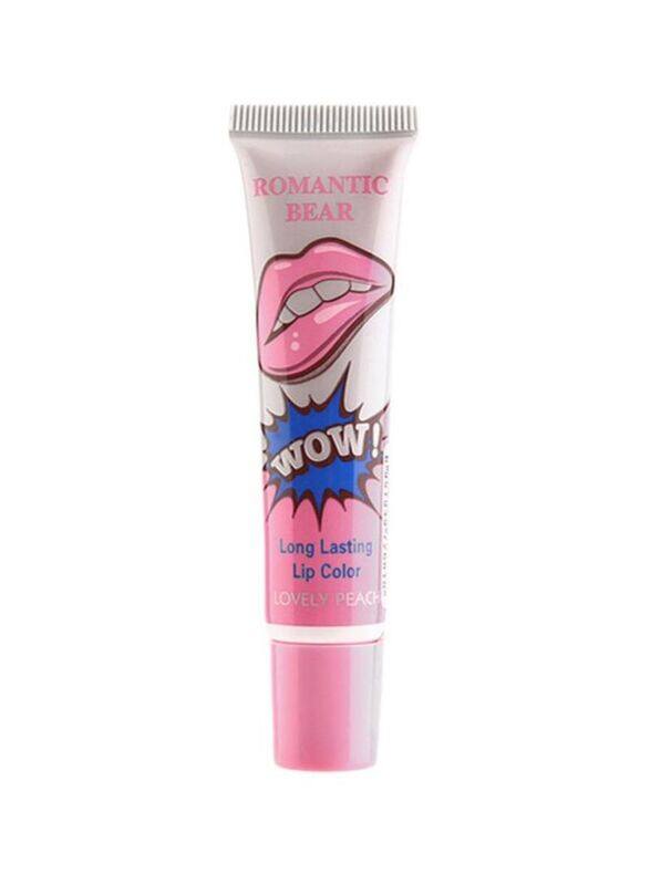 

Romantic bear Matte Lip Gloss, Lovely Peah, Pink