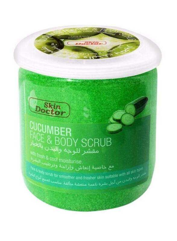 

Skin Doctor Cucumber Face and Body Scrub, 500ml