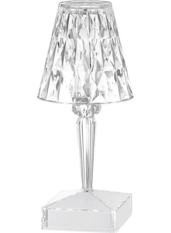 

Generic Acrylic Diamond Table Lamp, Multicolour