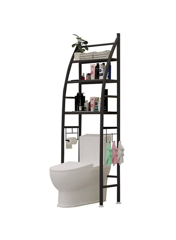 

Generic 3-Tier Over The Toilet Bathroom Shelf, Black