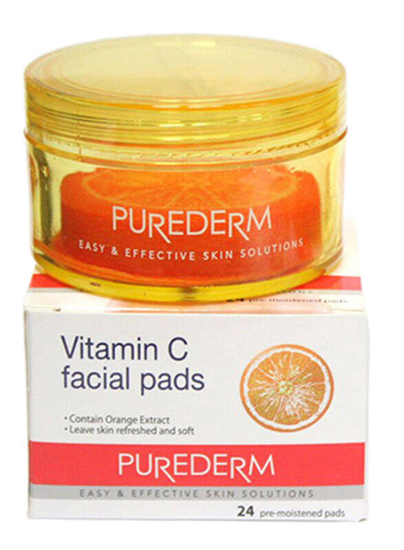 

Purederm Vitamin C Facial Pads, 25g