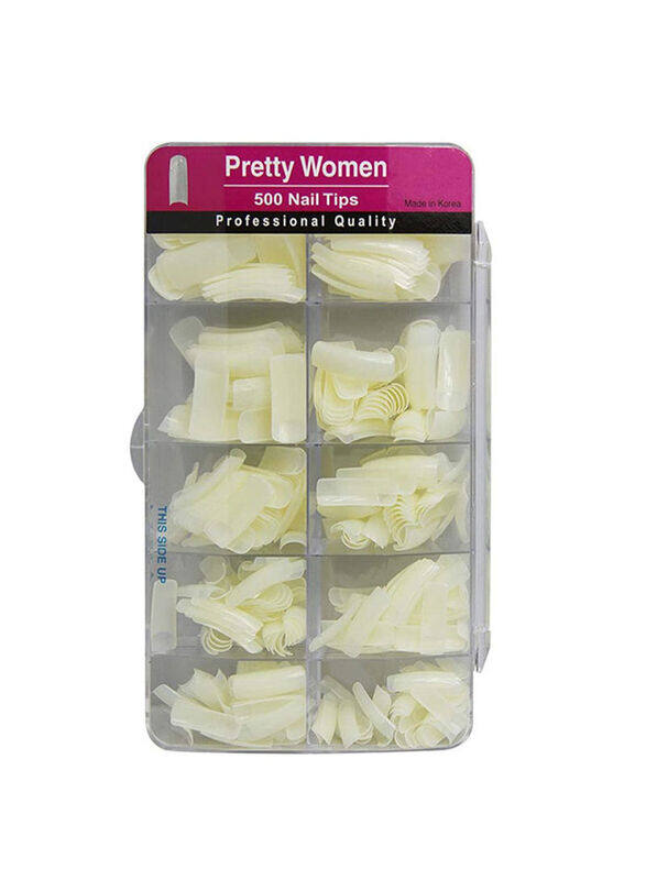 

Generic 500-Piece Pretty Woman Nail Tips, Cream