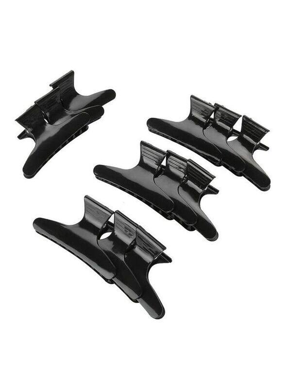 

Generic Salon Butterfly Styling Section Clamp for All Hair Types, 12 Pieces