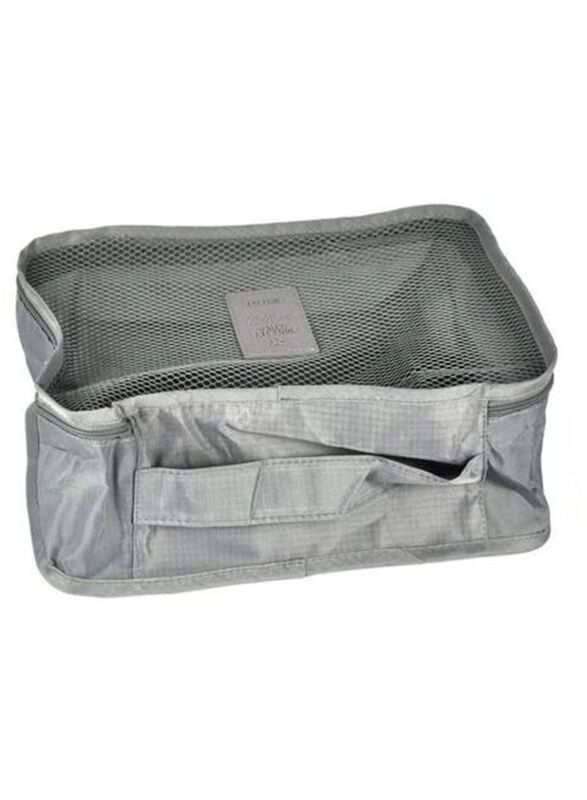 6-Piece Travel Storage Bag, Grey