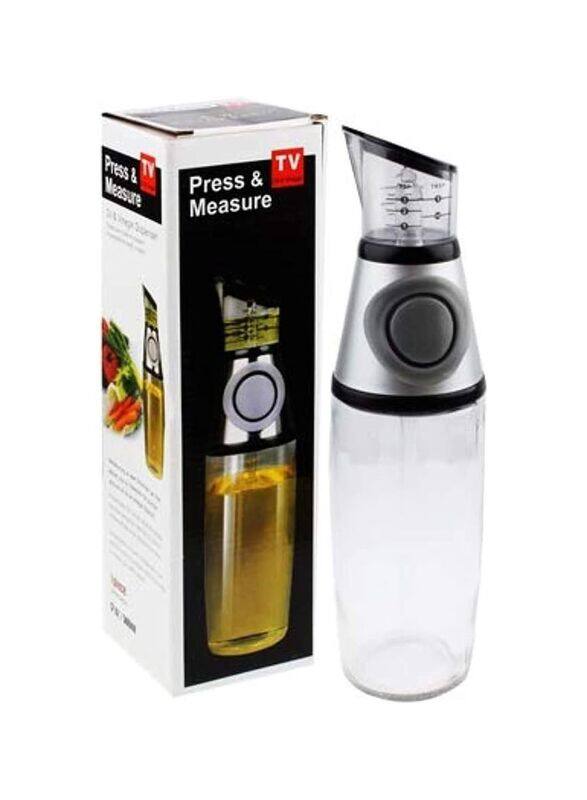 

Generic Press & Measure Oil & Vinegar Dispenser, Clear